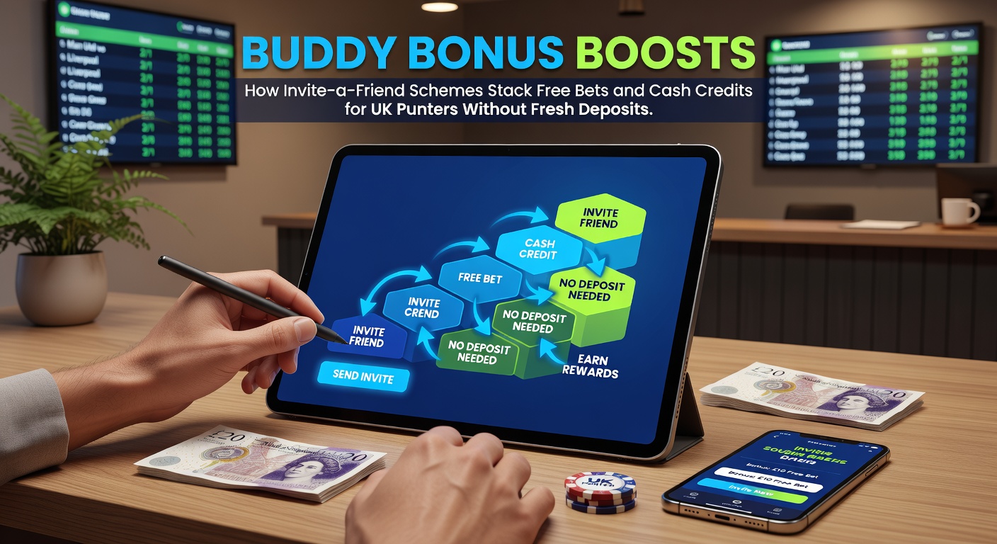 UK punter sharing invite link on social media, leading to free bet rewards stacking up on a betting app dashboard