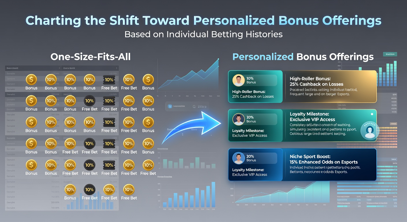 UK betting platform interface displaying history-based bonus recommendations