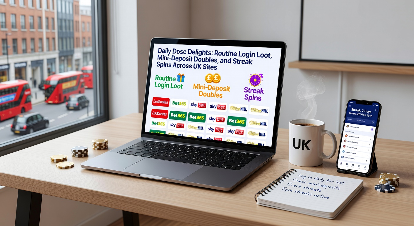Collage of streak spin wheels and mini-deposit bonus notifications from various UK betting apps, highlighting escalating rewards