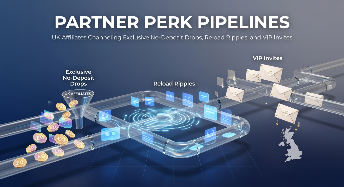 Affiliate networks connecting UK players to exclusive gambling perks through digital pipelines