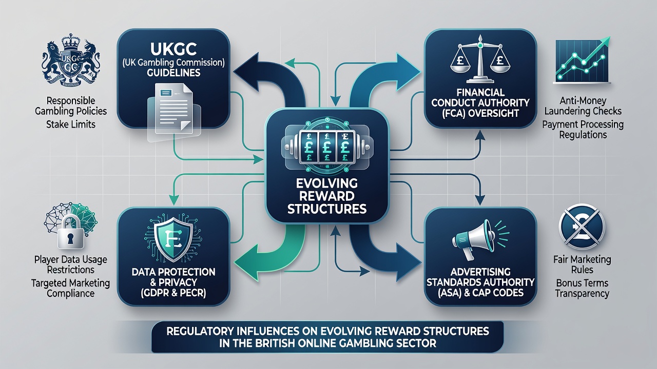 Evolution of reward structures in UK online gambling under regulatory oversight