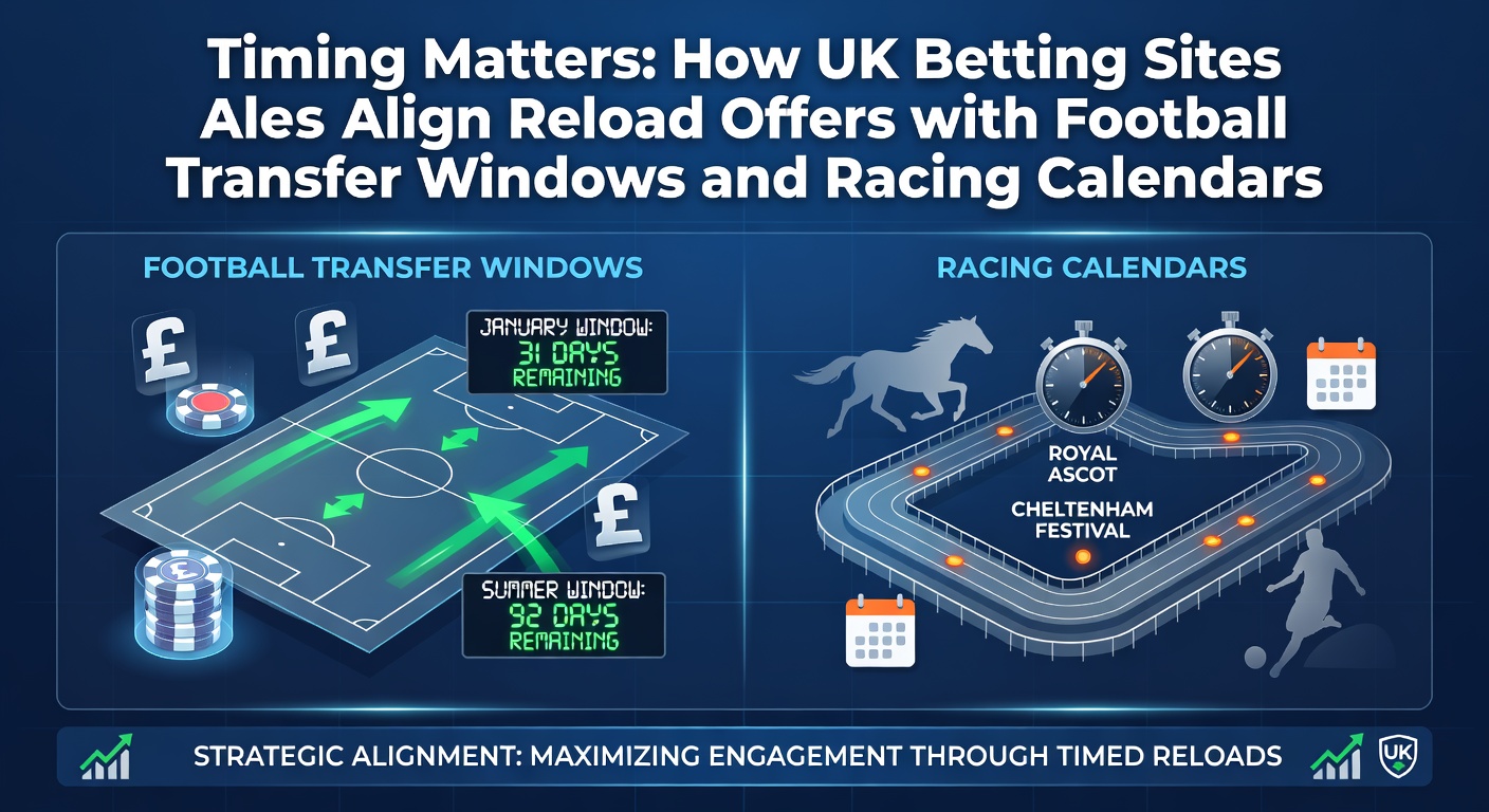 UK betting operators preparing reload promotions timed with major football transfers and horse racing fixtures
