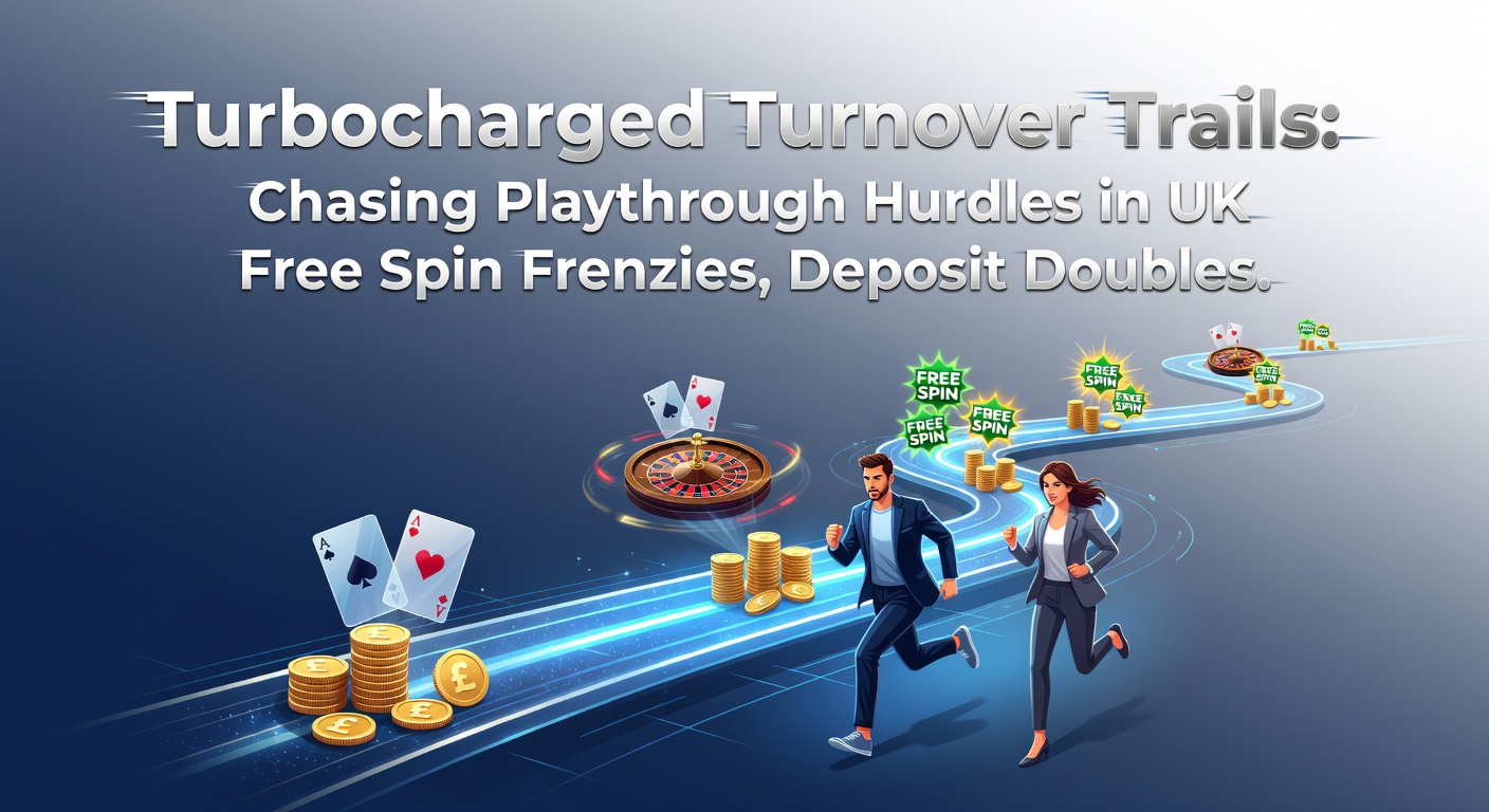 Close-up visualization of a doubled deposit bonus exploding into wagering requirement barriers, with free spins cascading and accumulator bets stacking in a high-energy UK betting scene